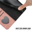 Redmi Turbo 4 Pro/Poco F7 Pink Leather Phone Case with Hand Strap - 6