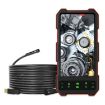 T21 4.5" IPS Screen Dual Camera Endoscope 1m - Black Red - 1