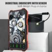 T21 4.5" IPS Screen Dual Camera Endoscope, 5.5mm, 2m Cable (Black Red) - 2