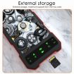 T21 4.5" IPS Screen Dual Camera Endoscope, 5.5mm, 2m Cable (Black Red) - 7