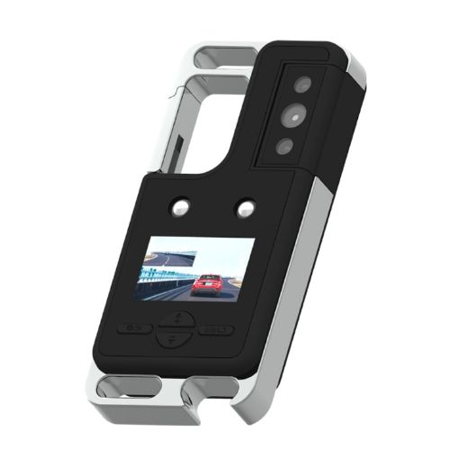 D6 2K Acoustic & Visual Distress Signal Cycling SOS Recorder Light Black - 1