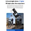 D6 2K Acoustic & Visual Distress Signal Cycling SOS Recorder Light Black - 4