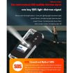 D6 2K Acoustic & Visual Distress Signal Cycling SOS Recorder Light Black - 5