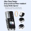 D6 2K Acoustic & Visual Distress Signal Cycling SOS Recorder Light Black - 9