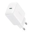 JOYROOM JR-TCF20 PD20W USB-C Charger, EU Plug, White - 1