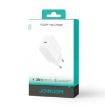 JOYROOM JR-TCF20 PD20W USB-C Charger, EU Plug, White - 9