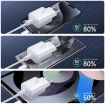 JOYROOM JR-TCF20 PD20W Charger Kit with Type-C to 8 Pin Cable, EU Plug - 7