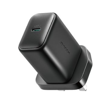 JOYROOM JR-TCF23 25W USB-C Fast Charger, UK Plug, Black - 1