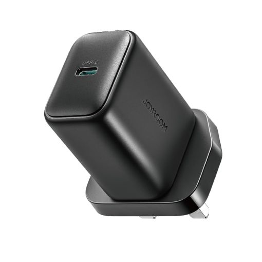JOYROOM JR-TCF23 25W USB-C Fast Charger, UK Plug, Black - 1