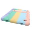 Samsung Galaxy Tab A8 Armor Holder Silicone Hybrid Case - Gradient Gold - 5