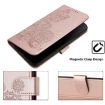 Redmi Turbo 4 Pro/Poco F7 Datura Flower Embossed Flip Case Rose Gold - 6