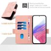 Realme 14 5G/14T 5G Pink Embossed Rose RFID Leather Phone Case - 4