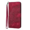 Redmi Turbo 4 Pro/Poco F7 Elephant Embossed Leather Case Rose Red - 2