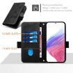 Ulefone Note 14 Black Embossed Rose RFID Anti-theft Leather Case - 4