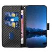 Redmi Turbo 4 Pro/Poco F7 YX0070 Carbon Fiber Leather Case Black - 3