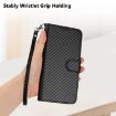 Redmi Turbo 4 Pro/Poco F7 YX0070 Carbon Fiber Leather Case Black - 5
