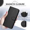 Redmi Turbo 4 Pro/Poco F7 YX0070 Carbon Fiber Leather Case Black - 6