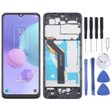 TCL 405 T506D OEM LCD Screen Digitizer Assembly with Frame - 1