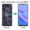 TCL 40 SE OEM LCD Screen Digitizer Assembly with Frame Replacement - 6