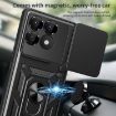Xiaomi Poco F6 Pro Case Mint Green Sliding Camera Cover TPU Hybrid PC - 6