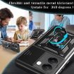 Xiaomi Poco X7 Pro 5G Case - Black Sliding Camera Cover TPU Hybrid PC - 7