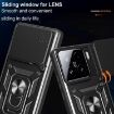 Xiaomi 15 Rose Gold Sliding Camera Cover TPU Hybrid PC Phone Case - 5