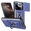 Xiaomi 15 Pro Blue TPU Hybrid PC Case with Sliding Camera Cover - 1
