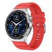 Red 1.3" Silicone Band Smart Watch IP68 Waterproof with Bluetooth Call - 1