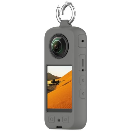 Insta360 X3 Dark Grey Silicone Protective Case - Portable Cover - 1