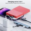 5 in 2 Multi-function HUB Adapter USB-C/Type-C + USB-A Silver - 8