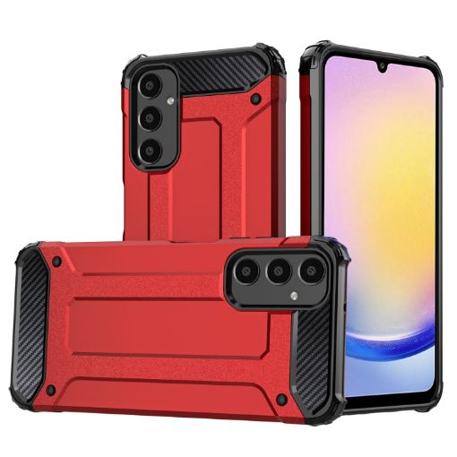 Samsung Galaxy A25 Magic Armor Red TPU + PC Phone Case - 1