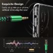 3m Green 3.5mm Male to Dual Audio & Microphone Adapter Cable - 7