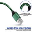 USB-A to Dual 3.5mm Audio Adapter Cable, 1m, Green - 4