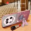 Xiaomi 14 Ultra Silver Glitter Butterfly Holder TPU Case - 6
