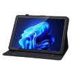 itel Pad One 10.1 Lily Embossed Leather Tablet Case - Black - 4