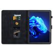 itel Pad One 10.1 Lily Embossed Leather Tablet Case - Black - 6