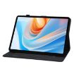 itel VistaTab 30 Lily Embossed Leather Tablet Case - Black - 4