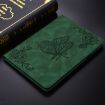 itel Pad One 10.1 Green Leather Tablet Case - Butterfly Flower Embossed - 2
