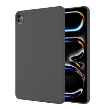 iPad Pro 13 2024 Mutural Silicone Microfiber Case - Black - 1