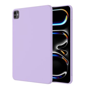 iPad Pro 13 2024 Mutural Silicone Microfiber Case - Lavender - 1