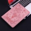 itel Pad One 10.1 Pink Butterfly Rose Embossed Leather Tablet Case - 2