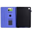 Samsung Galaxy Tab A8 10.5 2021 Purple Leather Case Fiber Texture - 4