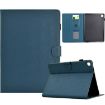 Samsung Galaxy Tab A7 10.4 2020 Leather Case, Royal Blue Fiber Texture - 1