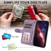 Redmi Turbo 4 Pro/Poco F7 Leather Case - Life Tree Design (Purple) - 3