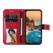 Redmi Turbo 4 Pro/Poco F7 Seven-Petal Flowers Embossed Leather Case Red - 3