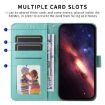 Redmi Turbo 4 Pro/Poco F7 Sunflower Embossed Leather Case - Green - 3