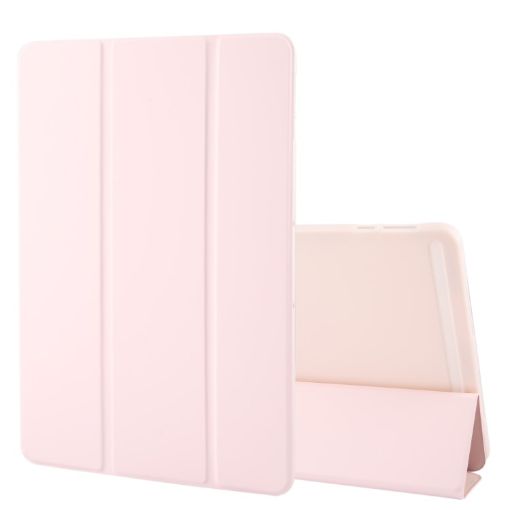 OnePlus Pad 2 Pink Tri-fold Silicone Leather Tablet Case - 1