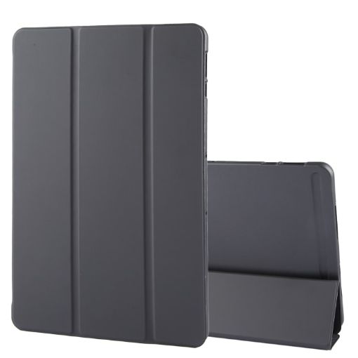 OnePlus Pad 2 Tri-fold Silicone Leather Tablet Case - Black - 1