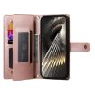 Redmi Turbo 4 Pro/Poco F7 Pink Leather Wallet Case with 9 Card Slots - 3