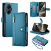 Redmi Turbo 4 Pro/Poco F7 Leather Wallet Case - 9 Card Slots, Blue - 1
